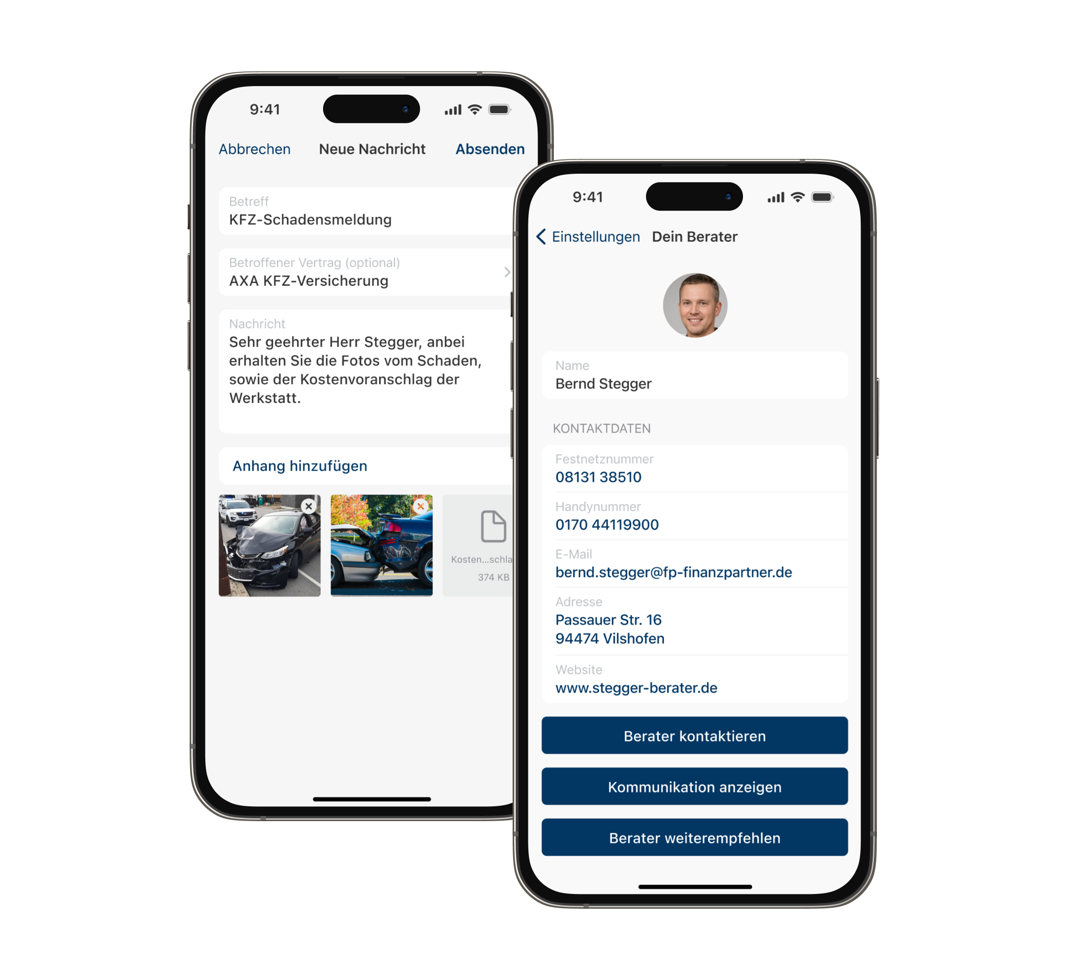 Berater immer an der Seite